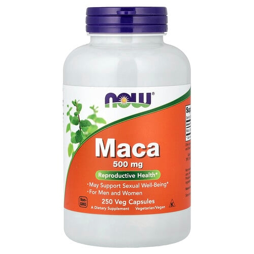 Now Foods Maca 500 Mg 250 Veg Capsules product image