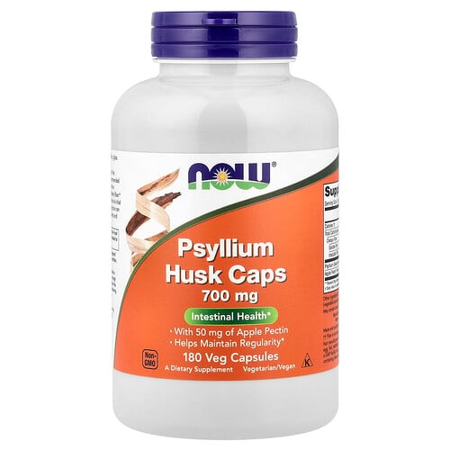 Now Foods Psyllium Husk Caps 180 Veg Capsules product image