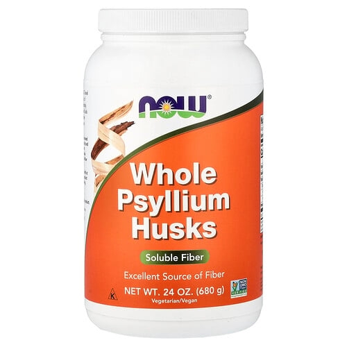 Now Foods Whole Psyllium Husks 24 Oz 680 G product image