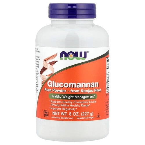 Now Foods Glucomannan Pure Powder 8 Oz 227 G product image