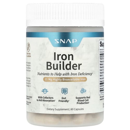 Snap Supplements Iron Builder 60 Capsules product image