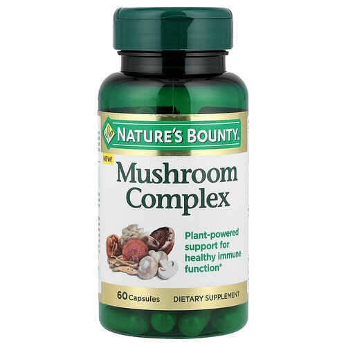 Nature S Bounty Mushroom Complex 60 Capsules product image