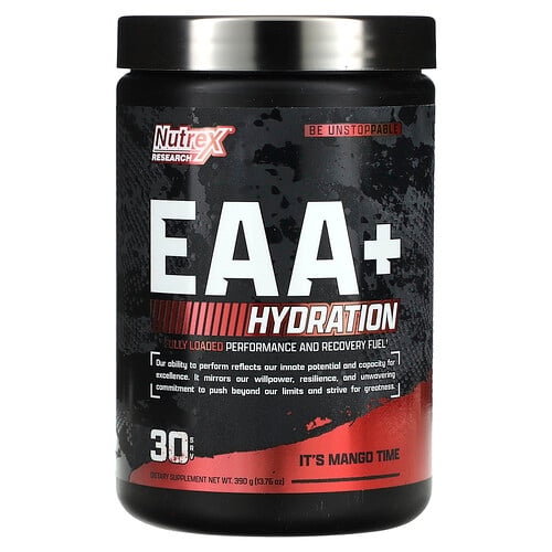 Nutrex Research Eaa Hydration It S Mango Time 13 76 Oz 390 G product image