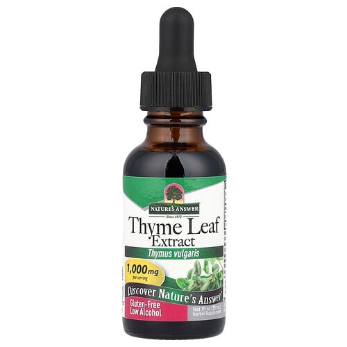 Nature S Answer Thyme Leaf Extract 1 000 Mg 1 Fl Oz 30 Ml product image