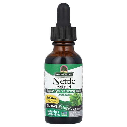 Nature S Answer Nettle Extract Alcohol Free 2 000 Mg 1 Fl Oz 30 Ml product image