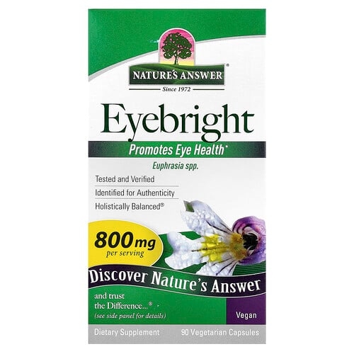 Nature S Answer Eyebright 90 Vegetarian Capsules 400 Mg Per Capsule product image