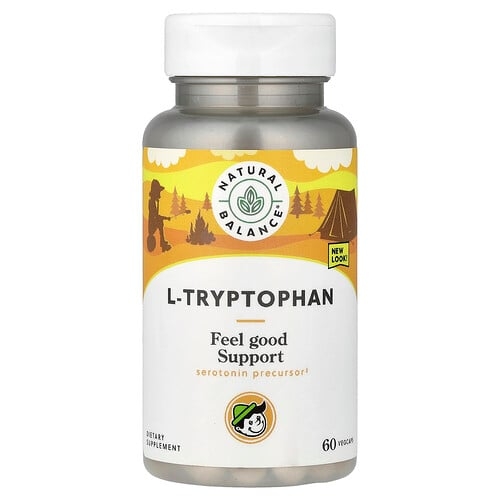 Natural Balance L Tryptophan 60 Vegcaps 500 Mg Per Capsule product image