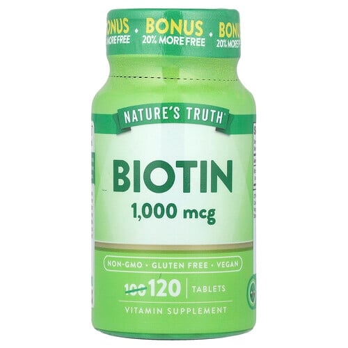 Nature S Truth Biotin 1 000 Mcg 120 Tablets product image