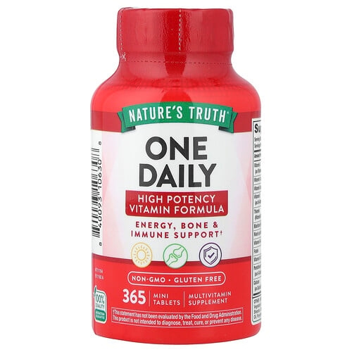 Nature S Truth One Daily Multivitamin 365 Mini Tablets product image