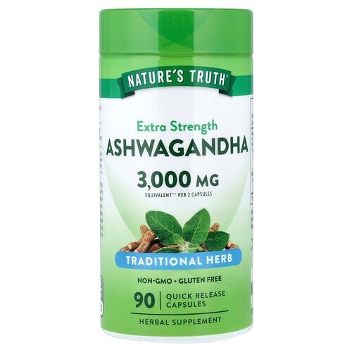 Nature S Truth Ashwagandha 90 Quick Release Capsules product image