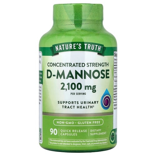 Nature S Truth D Mannose 90 Quick Release Capsules 700 Mg Per Capsule product image
