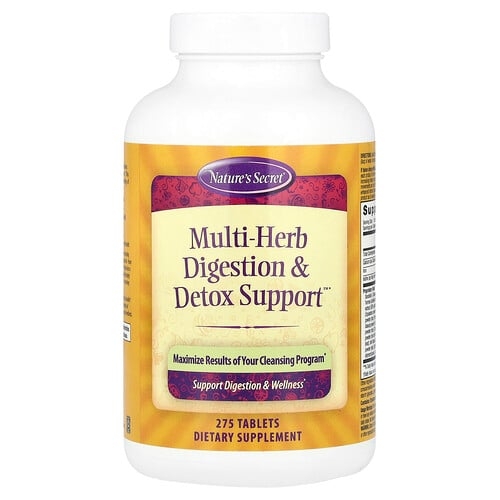 Nature S Secret Multi Herb Digestion Detox Support 275 Tablets product image
