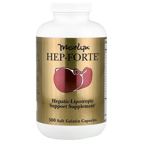 Naturally Vitamins Marlyn Hep Forte 500 Soft Gelatin Capsules product image