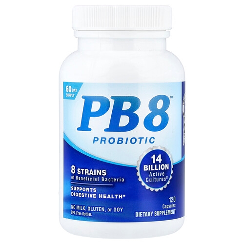 Nutrition Now Pb 8 Probiotic 120 Capsules 7 Billion Cfu Per Capsule product image