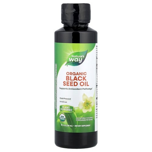 Nature S Way Organic Black Seed Oil 8 Fl Oz 236 Ml product image