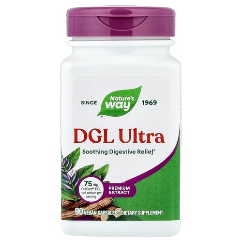 Nature S Way Dgl Ultra 90 Vegan Capsules product image