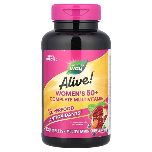 Nature S Way Alive Women S 50 Complete Multivitamin 130 Tablets product image