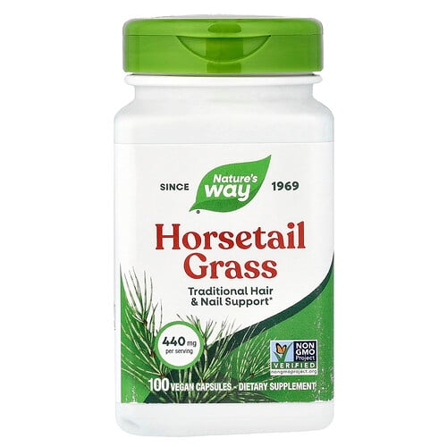 Nature S Way Horsetail Grass 440 Mg 100 Vegan Capsules product image