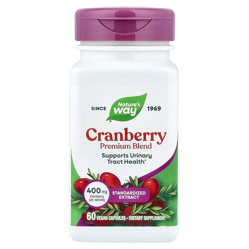 Nature S Way Cranberry 400 Mg 60 Vegan Capsules product image