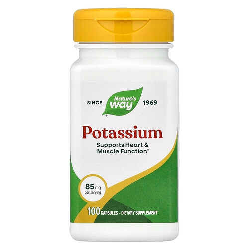 Nature S Way Potassium 85 Mg 100 Capsules product image
