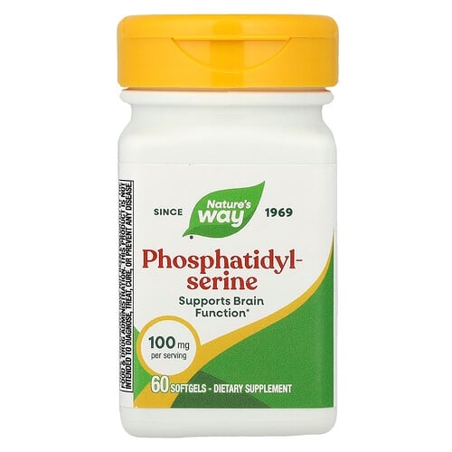Nature S Way Phosphatidylserine 100 Mg 60 Softgels product image