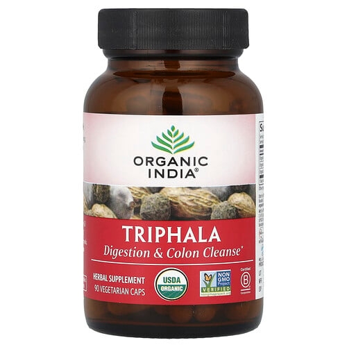 Organic India Triphala 90 Vegetarian Caps product image
