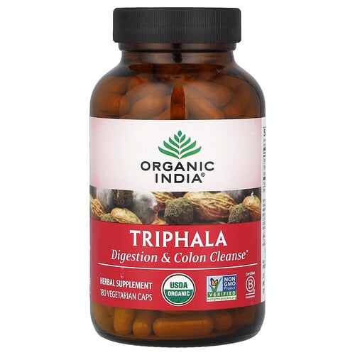 Organic India Triphala 180 Vegetarian Caps product image