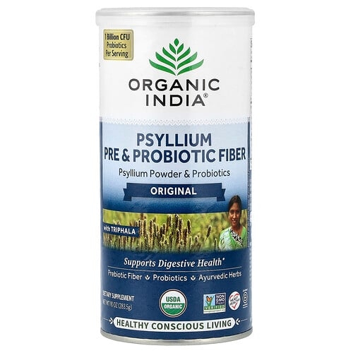 Organic India Psyllium Pre Probiotic Fiber 10 Oz 283 5 G product image