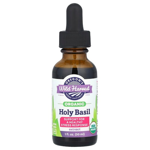 Oregon S Wild Harvest Organic Holy Basil Extract 1 Fl Oz 30 Ml product image