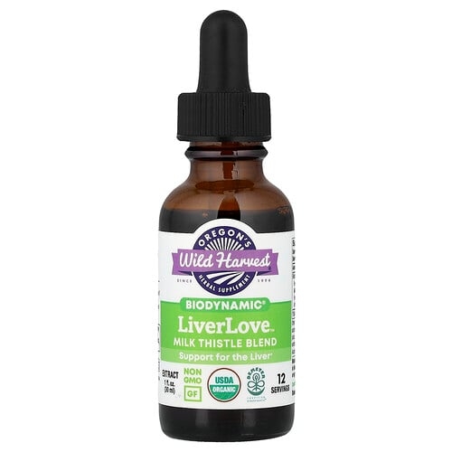 Oregon S Wild Harvest Liverlove Biodynamic Milk Thistle Blend 1 Fl Oz 30 Ml product image