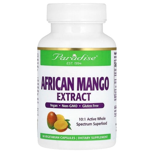 Paradise Herbs African Mango Extract 150 Mg 60 Vegetarian Capsules product image
