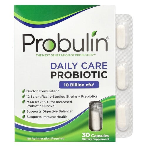 Probulin Daily Care Probiotic 10 Billion Cfu 30 Capsules product image