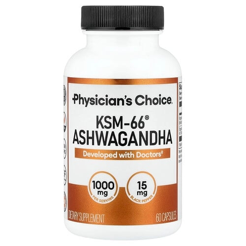Physician S Choice Ksm 66 Ashwagandha 60 Capsules product image