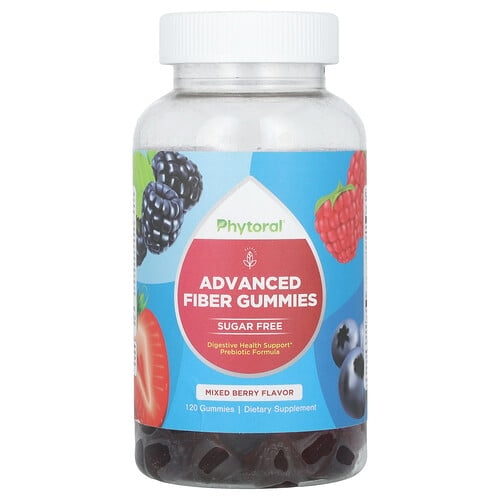 Phytoral Advanced Fiber Gummies Mixed Berry 120 Gummies product image