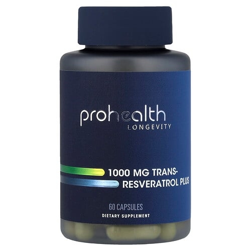 Prohealth Longevity Trans Resveratrol Plus 60 Capsules product image