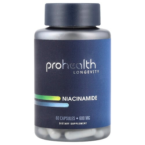 Prohealth Longevity Niacinamide 600 Mg 60 Capsules product image