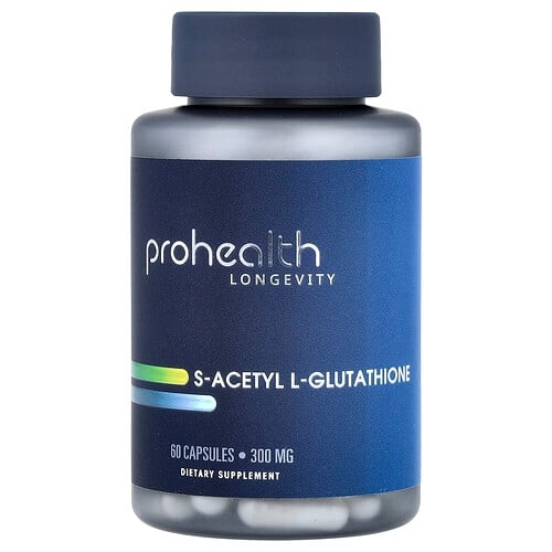 Prohealth Longevity S Acetyl L Glutathione 300 Mg 60 Capsules product image
