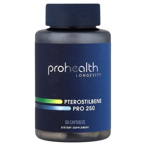 Prohealth Longevity Pterostilbene Pro 250 250 Mg 60 Capsules product image
