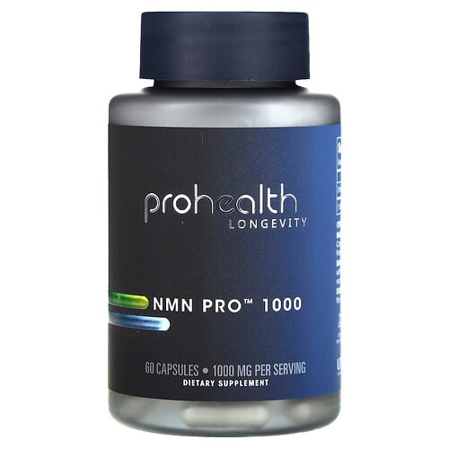 Prohealth Longevity Nmn Pro 1000 60 Capsules 500 Mg Per Capsule product image