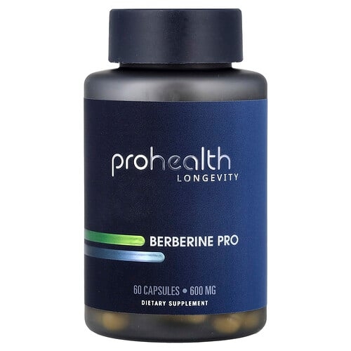 Prohealth Longevity Berberine Pro 600 Mg 60 Capsules product image