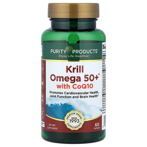Purity Products Krill Omega 50 With Coq10 60 Softgels product image