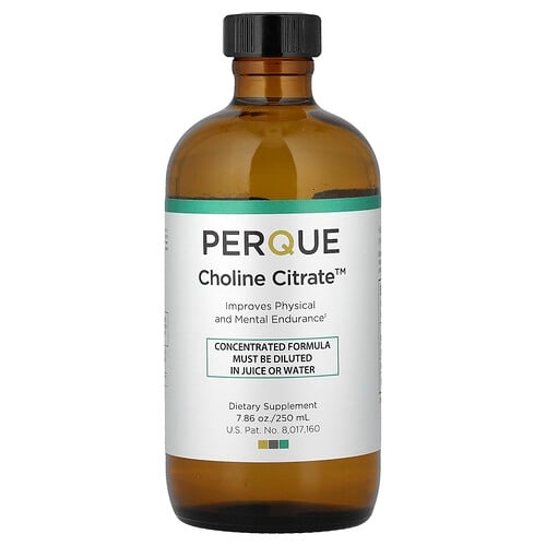 Perque Choline Citrate 7 86 Oz 250 Ml product image