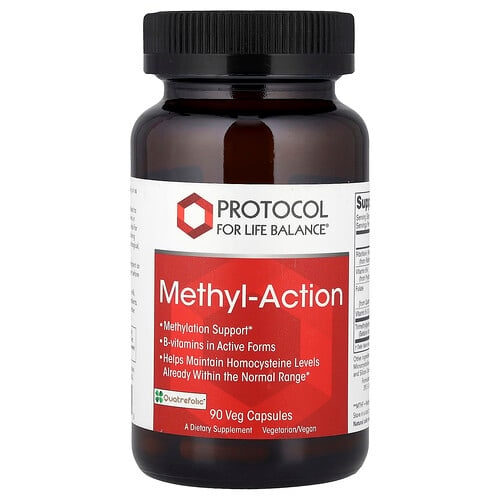 Protocol For Life Balance Methyl Action 90 Veg Capsules product image