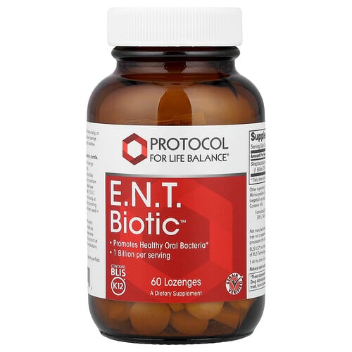 Protocol For Life Balance E N T Biotic 60 Lozenges 21 Mg Per Lozenge product image
