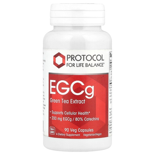Protocol For Life Balance Egcg Green Tea Extract 90 Veg Capsules product image