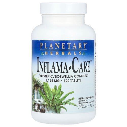 Planetary Herbals Inflama Care Turmeric Boswellia Complex 120 Tablets product image