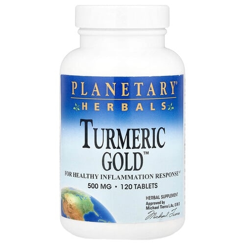 Planetary Herbals Turmeric Gold 120 Tablets product image