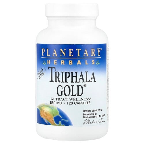 Planetary Herbals Triphala Gold 120 Capsules product image