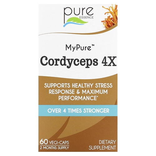 Pure Essence Mypure Cordyceps 4x 60 Vegi Caps product image
