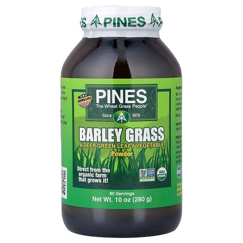 Pines International Barley Grass Powder 10 Oz 280 G product image